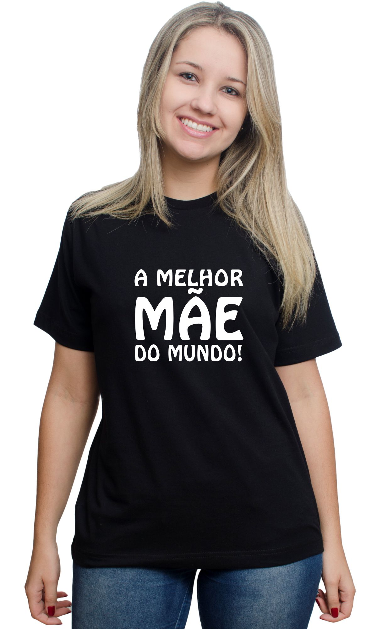 Camiseta A Melhor Mae do mundo